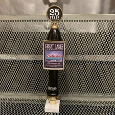 GREAT LAKES BREWING Co Cleveland Ohio Christmas Ale Old SCHOOL Beer Tap Handle A