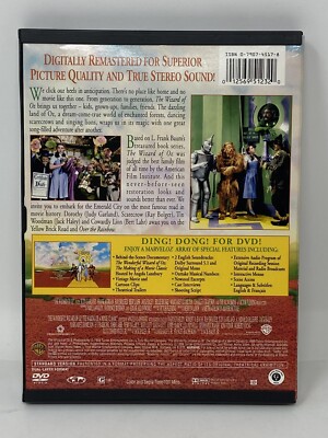 The Wizard of Oz (DVD) (1999) (Digitally Remastered) | eBay