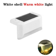 Solar LED Deck Lights Path Outdoor Garden Patio Pathway Stairs Step Fence Lamps