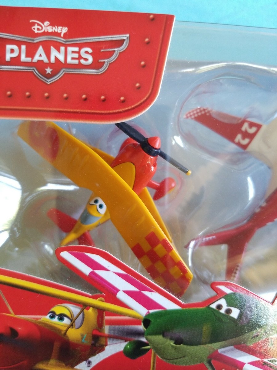 Disney Planes 4Pack Racers SUN WING, JAN KOWALSKI, GUNNAR VIKING