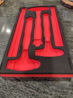 Snap On fmhbbd01br foam cut out for hammers red | eBay