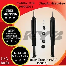 KYB OEM Rear Shocks For 2006-2011 Cadillac DTS 4.6L Sedan Lifetime Warranty