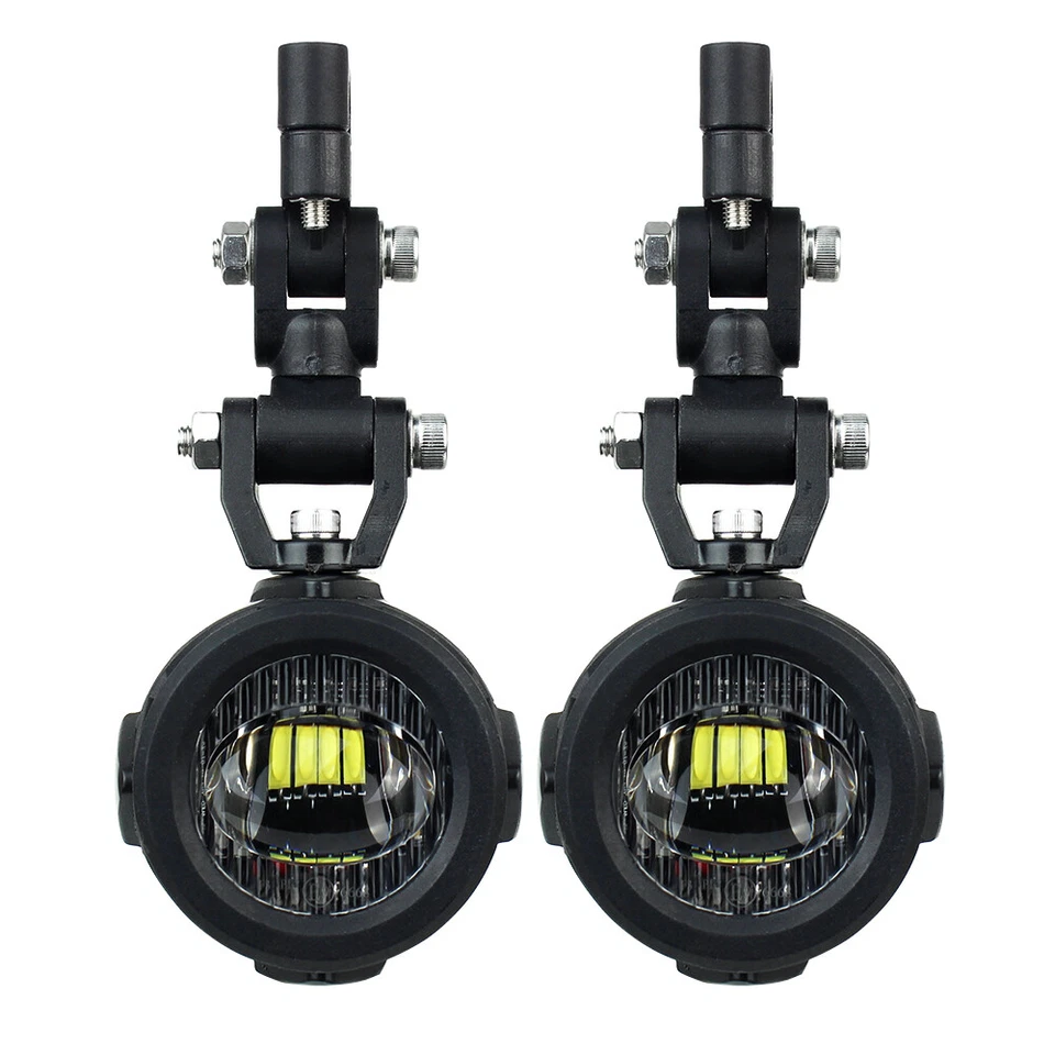  Luces antiniebla LED auxiliares para BMW R1200GS F650GS F800GS K1600 750GS F850GS Foto 3 de 4
