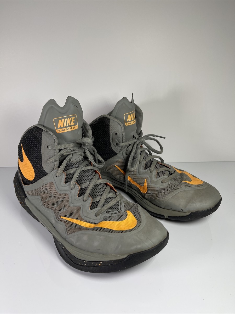 Size 9.5 - Nike Prime Hype DF 2 Grey Bright Citrus for sale  display picture 3