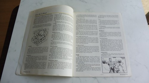 1990 ROLEPLAYER NO. 20 21 STEVE JACKSON GAMES THE GURPS NEWSLETTER ISSUES LOT - Picture 19 of 22