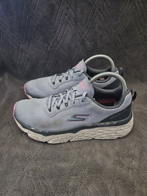 Skechers Go Run Ultra Go Womens Sz 10 Blue Running Shoes Athletic Sneakers 