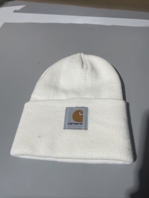Carhartt Beanie Off-White FREE SHIPPING
