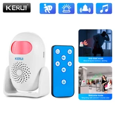 Wireless PIR Infrared Doorbell Motion Detector Security Anti-theft Alarm System
