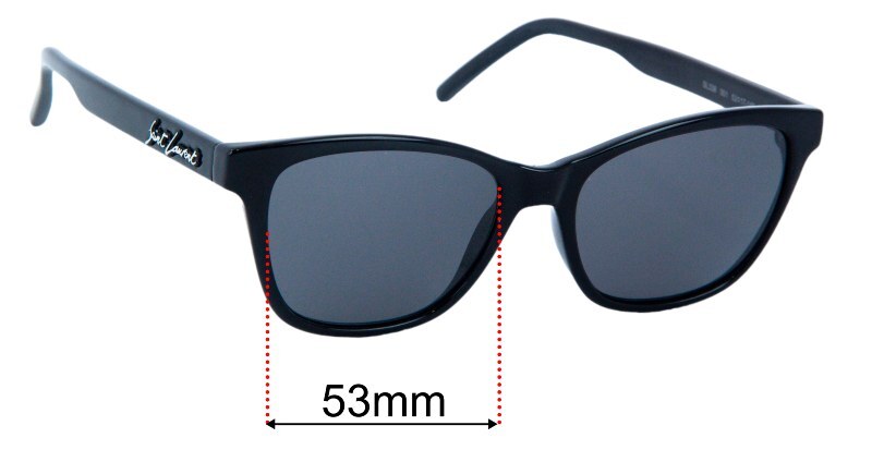 Lenti di ricambio per occhiali da sole SFx adatte a Saint Laurent SL 338 larghezza 53 mm