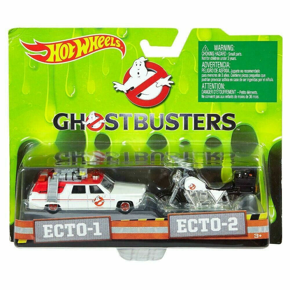 Hot Wheels 2016 Model Retro Entertainment Ghostbusters Ecto-1 X2