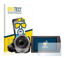Sony FDR-AX53 , 2 x BROTECT Matte Screen Protector, anti-glare, hard-coated