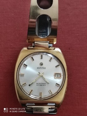 Roamer Mustang Roto Uhr 44 Datum
