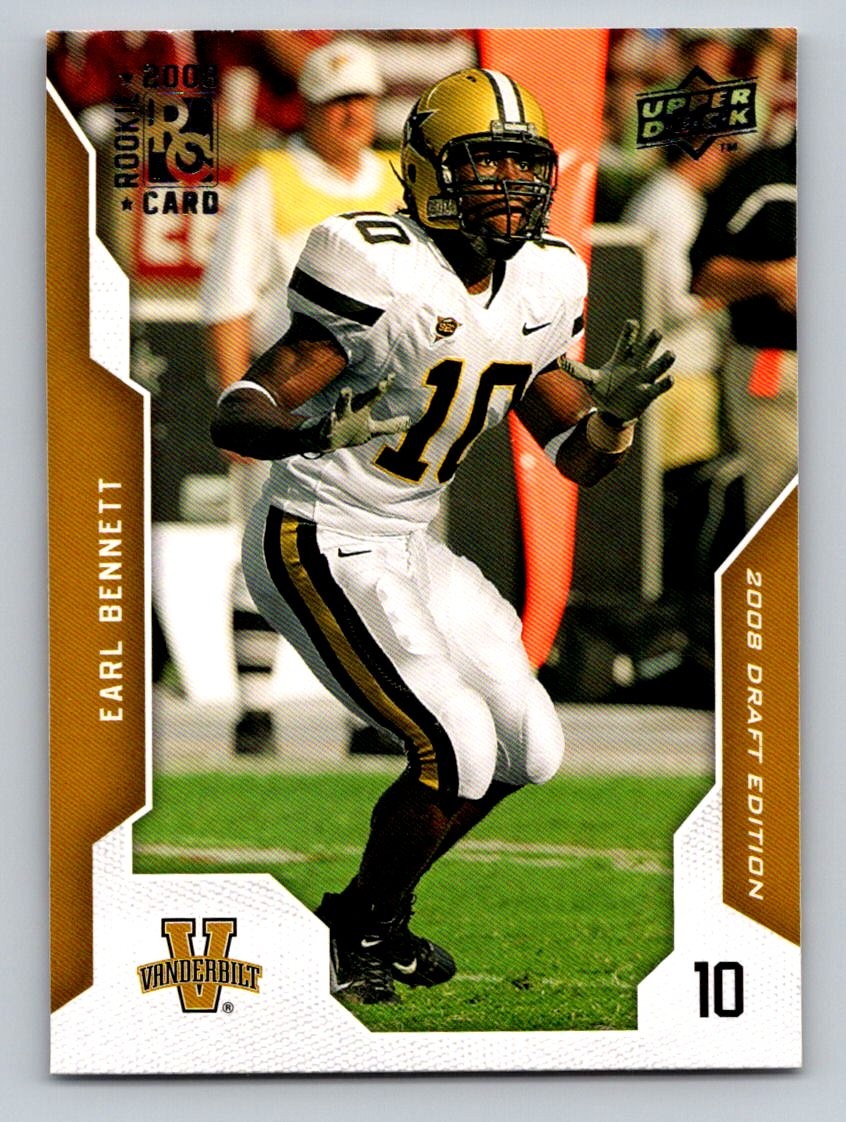 2008 Upper Deck Draft Edition #33 Earl Bennett