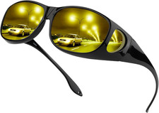 Fitover Sunglasses Polarized Lens Cover Wear over Prescription Glasses