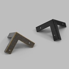 20Pcs 32mm x 32mm x 32mm Metal Box Corner Protectors Box Edge Guard