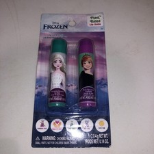 Disney Frozen Lip Balm 2 Pack Watermelon and Berry Flavored Brand New Sealed