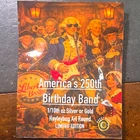 BreakMint 1/10 oz Silver Round America’s 250th Birthday Band Hayleybug Art LE