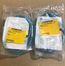 TURCK RKC RJ45 8460-2M/C1195 ETHERNET CORDSET, (SET OF 2) NEW IN PACKAGE