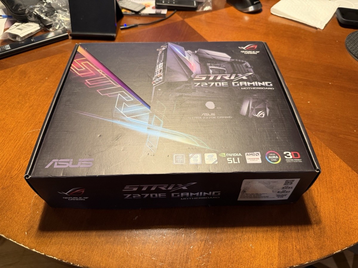 ASUS ROG Strix Z270E Gaming WiFi + CPU I7 7700K | eBay