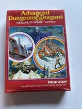Intellivision Sealed Advanced Dungeons & Dragons Treasure of Tarmin Mint!
