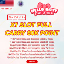HELLO KITTY PARTNER FULL CARRY 80K Mono'Go Events   Fast Delivery  