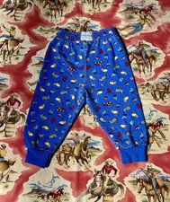 Vintage 90 s Kids Boys Fisher Price Kids Wear Farm Themed Sweat Pants Size 4T
