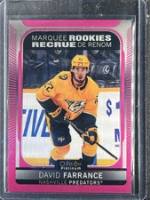 Farrance, David - 2021-22 O-Pee-Chee Platinum - Marquee Rookies - Matte Pink
