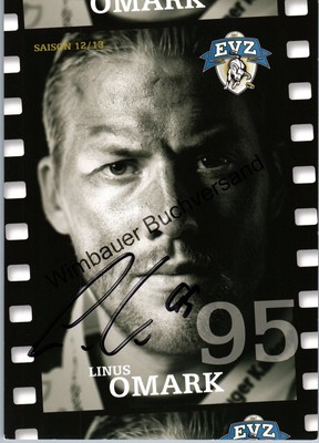 Original Autogramm Linus Omark EV Zug Eishockey /// Autograph signiert signed si