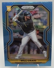 2021 Panini Prizm - Tier III Will Craig #247 Carolina Blue Prizm (RC)
