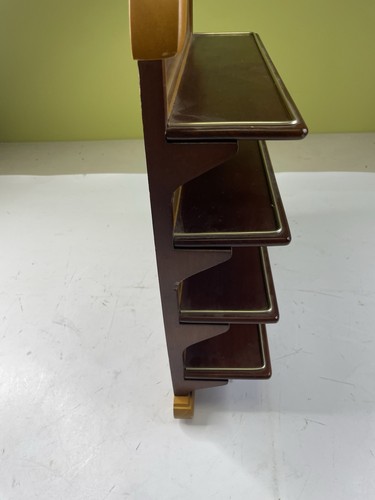 Franklin Mint Classic Cars of the Fifties 50's Wood Wall Display Shelf Rack 20" - Picture 4 of 13