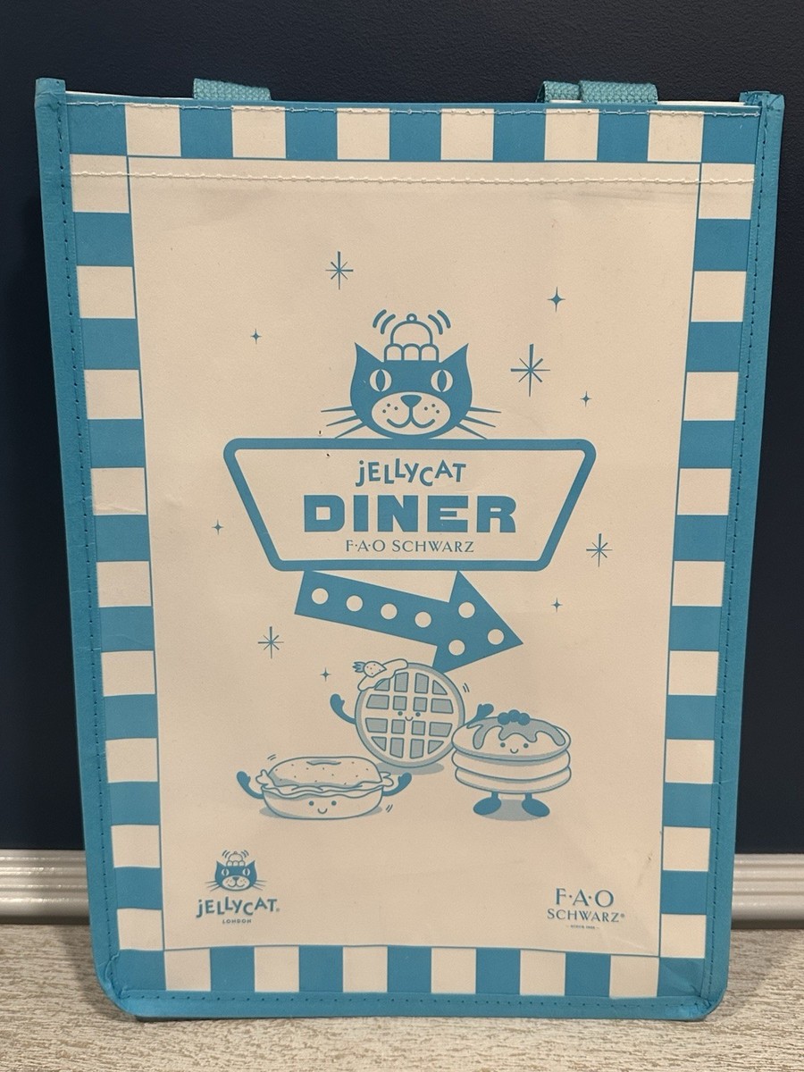 Jellycat NYC Diner Exclusive FAO Schwartz Exclusive Pizza Box, Bag