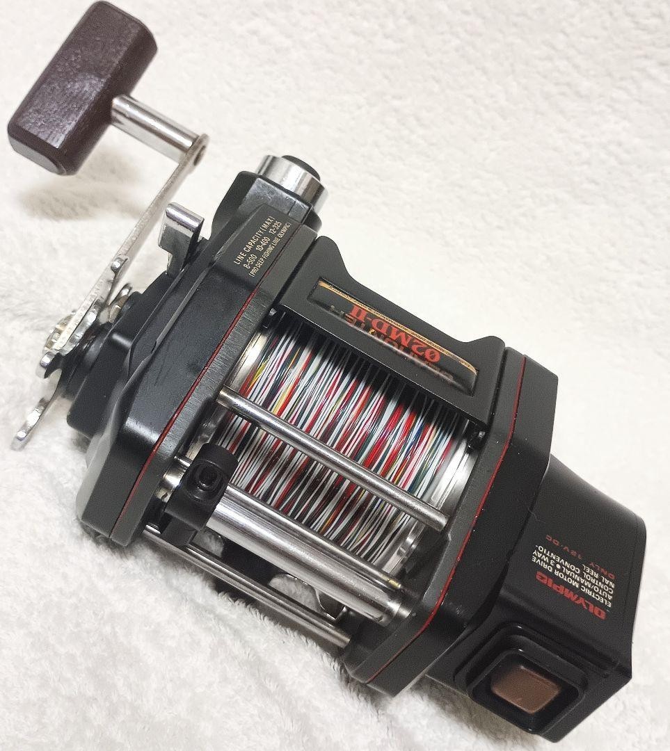 OLYMPIC 電動リール 02MD-II OLYMPIC SEAHUNTER 02MD 02 MD Electric Fishing Reel Saltwater Big