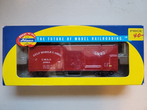 HO Athearn RTR Gulf, Mobile & Ohio GM&O 40' Boxcar #21584 Nuevo en caja Artículo # 70126 2088 | Condition: New