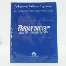 new Friday the 13th Part 7 Paramount Pictures corp handbook production info