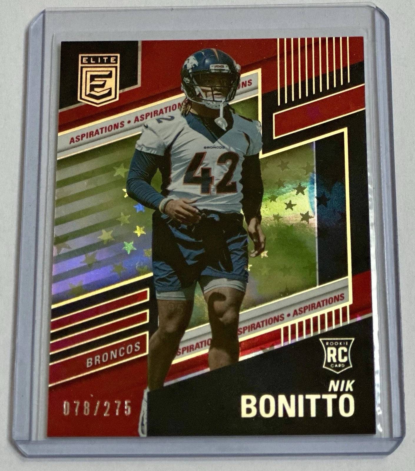 Nik Bonitto Panini Donruss Elite #198 Aspirations Stars