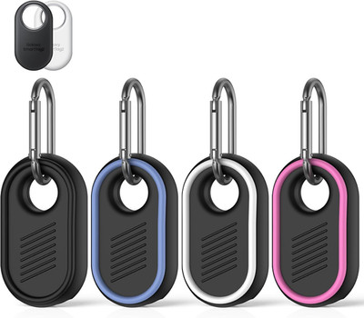 [4 Pack] Compatible with Samsung Galaxy Smarttag2 Case, Soft Silicone Case for S