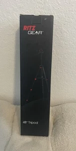 Ritz Gear 48" Tripode réglable en hauteur, noir NEW