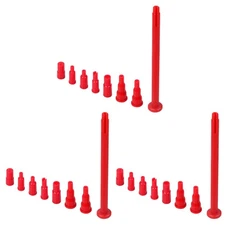 Butane Lighter Fluid Refill Adapter, 3 Sets Butane Adapter Tips, Compatible with