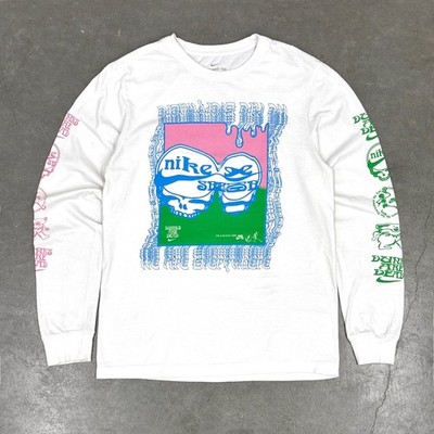 Nike SB Grateful Dead Dunks Are Dead Long Sleeve T-Shirt Sz S RARE Promo Skate