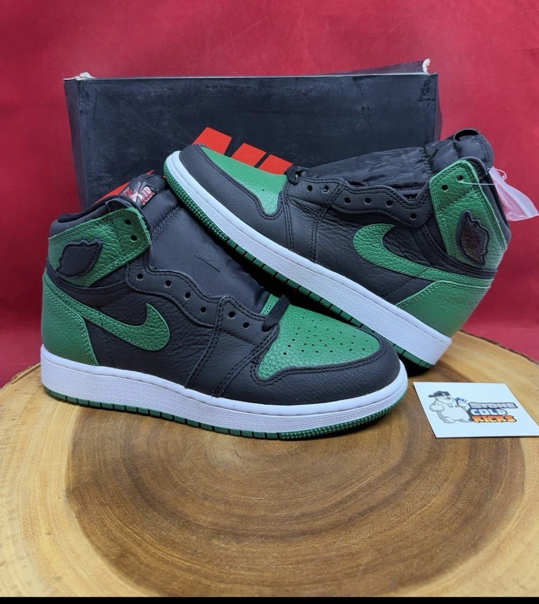 Nike Air Jordan 1 Retro High Pine Green 2.0 575441-030 Mismatch
