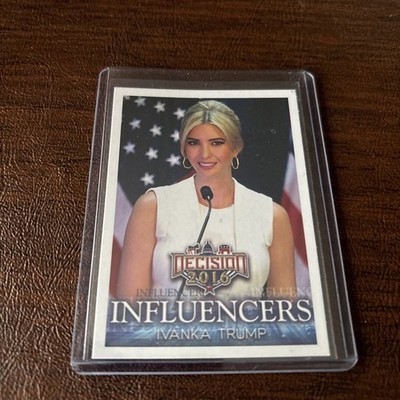 Ivanka Trump Influencers #33 Card Brand New