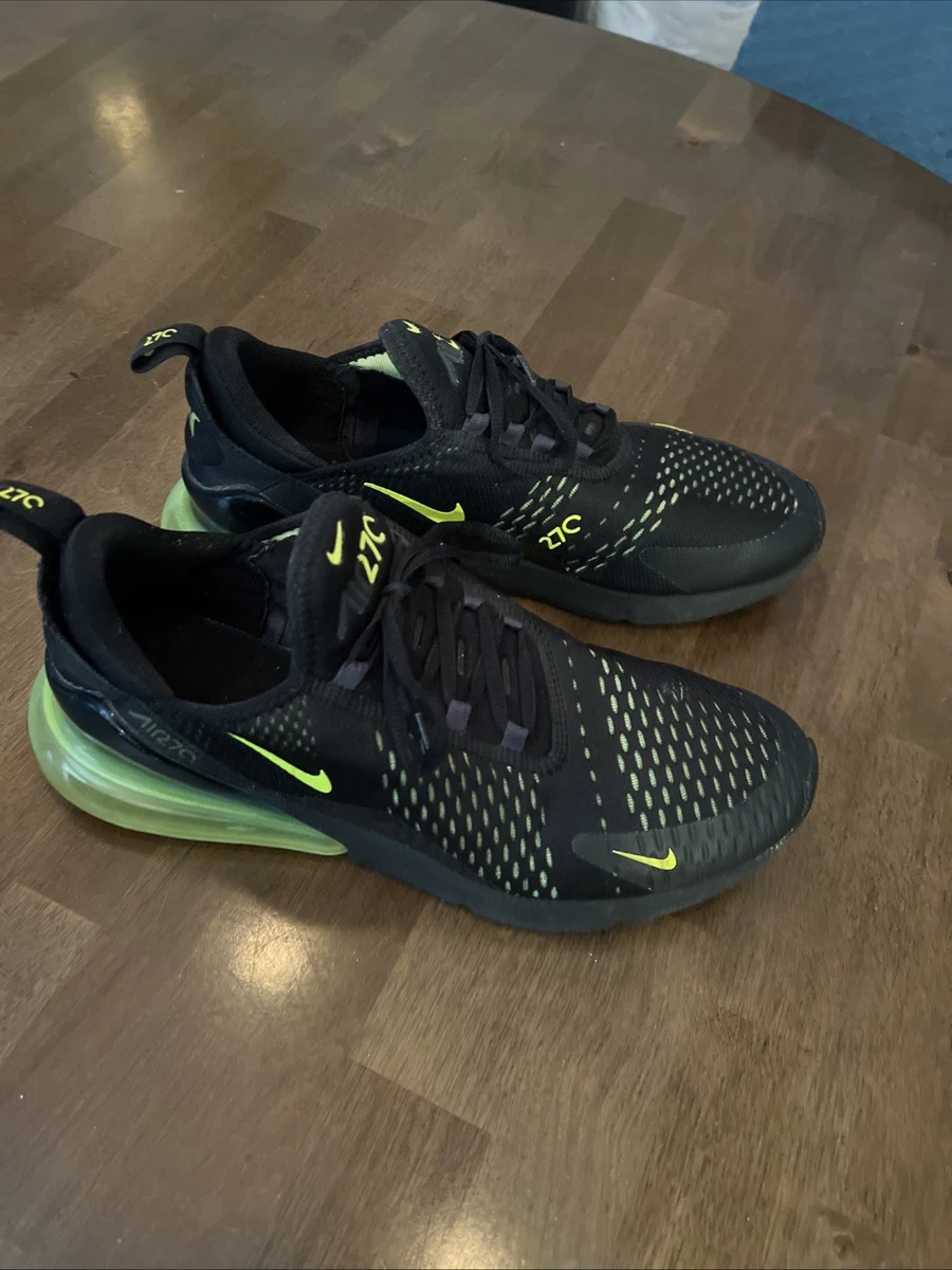 レア！新品！NIKE AIRMAX 270 VOLT/BLACK エアマックス エア マックス 270 'Volt and Black and Oil Grey' 発売日. Nike SNKRS