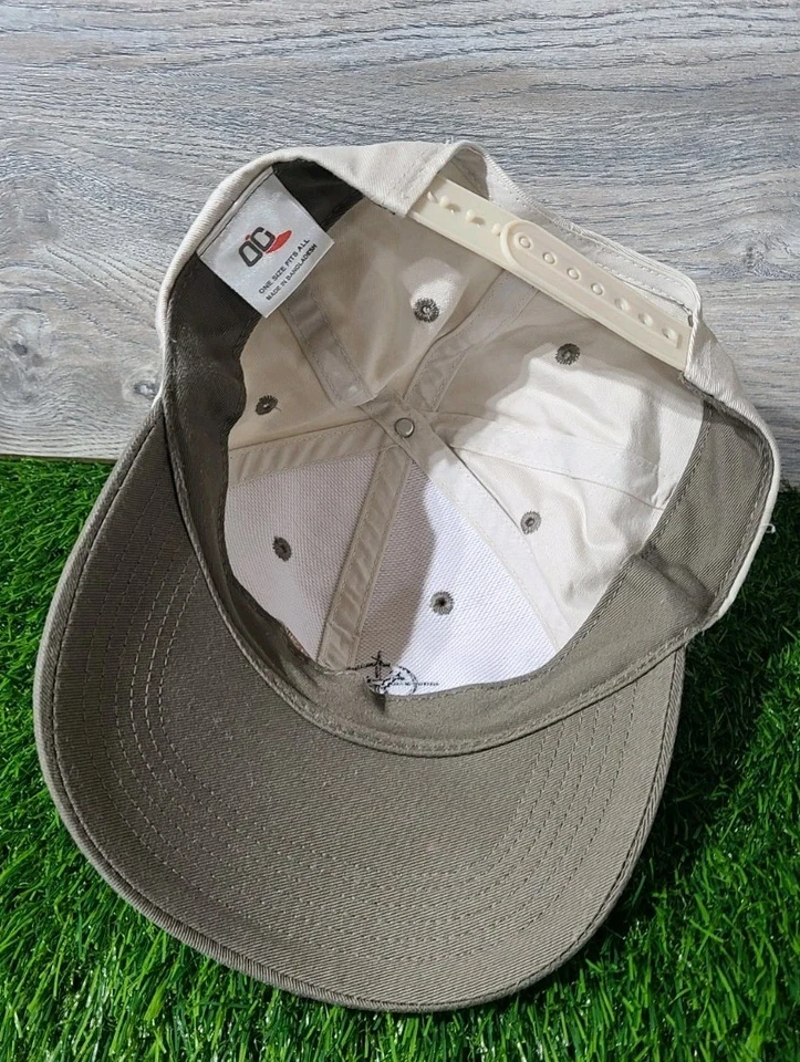 St1114 Outdoor Cap Company Light Gray Tis The Season Deer Hunting Snapback Hat - Image 4 of 4
