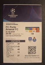 TICKET 23/4 CL FC Porto v Arsenal