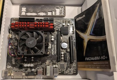 ASRock FM2A68M-HD | AMD A4-6300 | 8 GB RAM  G.Skil