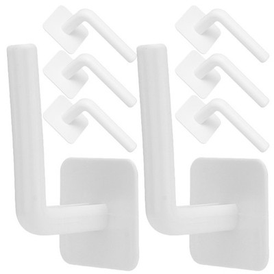 8 Pcs Kunststoff Haken Selbstklebend Selbstklebender Kleberbügel