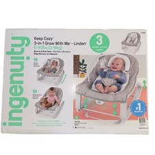 Ingenuity Keep Cozy 3-in-1 Grow with Me Baby Bouncer Rocker  Toddler