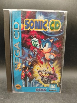 Sonic CD - Sega CD CIB W/Foam In Protective Case! 