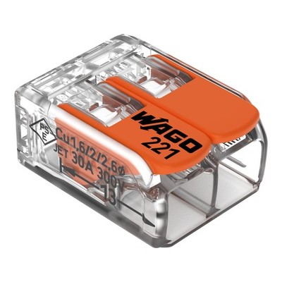 ESP 221-412 Wago 2 Pole Compact Splicing Connector