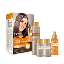 KATIVA Brazilian Keratin Straightening Kit - Alisado Brasile o Keratina  Potion